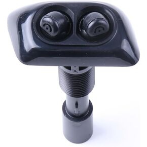 Front Left/Right Headlight Washer Nozzle Black for BMW E38 740i 750iL 61678370559 61678370560 (1 pcs Left LH)