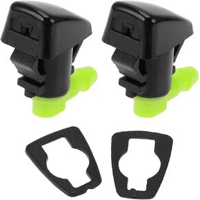 No.68260443AA/55372143AB/8265A128/55079049AA Windshield Washer Nozzle for Jeep Grand Cherokee 2011-2018 / Front Windshield Spray Nozzles Wiper Spray Washer Jet/Durable / 2 Pcs