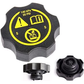 13502353 GM Equipment 20 P.S.I Radiator Surge Tank Cap Coolant Compatible GMC Bui/ck/s Encore Ca/di/ll/ac Escalade Chevy Avalanche Suitable 09-15 Regal Lacrosse Cruz water cover 13502509 68249136AA