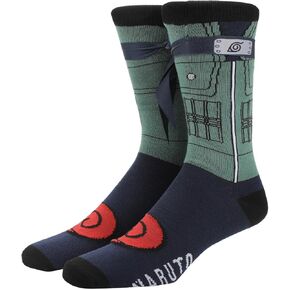 Bioworld Naruto Kakashi Outfit Men’s Crew Socks