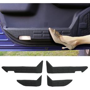 Door Anti Kick Pad Compatible with 2024 2025 Toyota Tacoma Car Door Scuff Protectors Double Cab 5 Seats Door Protective Mat Dirty Stickers 4PCS All Weather 2024 Tacoma Accessories