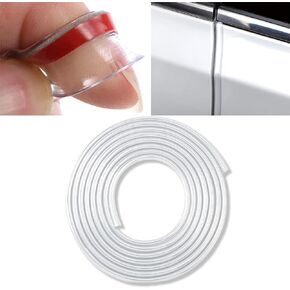Car Door Edge Guards, 16FT Clear Universal Multifunction Car Door Trim Edge Body Strip Mold Scratch Guard Protector Fit for Most Car
