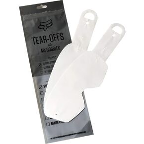Fox Racing Mens MX20 AIRSPACE/Main Standard ROLL Off Tear Off - 20PK,Clear,One Size