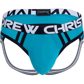 Andrew Christian CoolFlex Modal Active Jock w/SHOW-IT®, Teal, Large