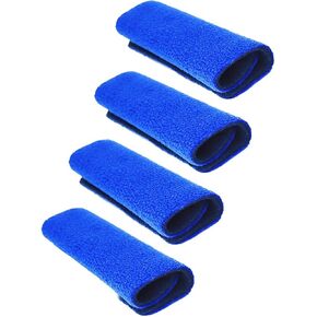 4 Pack Mask Strap Covers Intended for CPAP Strap, Strap Comfort Pads Compatible with Full Mask to Reduce Headgear Pressure and Cheek Red Marks Extend Mask Strap Useful Life