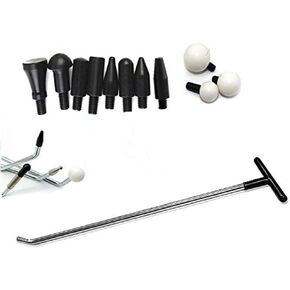 أدوات إصلاح دنت بدون طلاء، قطعة واحدة من قضبان إزالة دنت مع أدوات إصلاح دنت رأس المخرز، مجموعة إزالة دنت بدون طلاء، إزالة دنت جسم السيارة من خدوش البرد ودينج الباب (12 قطعة) in Kuwait