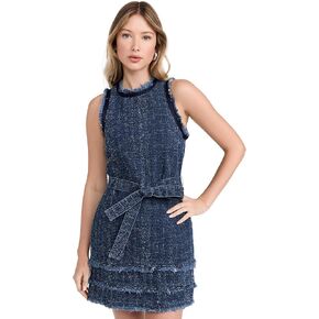 Cinq à Sept Women's Boucle Denim Mindie Dress