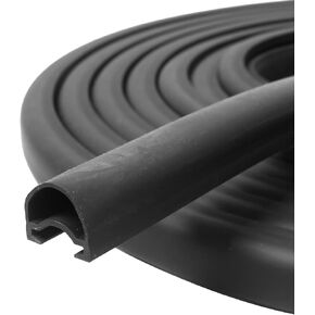RV Slide Out Seal 1 * 15/16 بوصة * 35 بوصة D-Seal ممسحة الطقس تجريد 018-312-EKD استبدال لنظام RV Camper Slideout المطاط الأسود