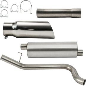 PHILTOP Cat-Back System, Stainless Steel Cat Back Exhaust System Fit for 2011-2017 1500 4.7/5.7L; 2500 5.7L 2009 Ram1500 4.7/5.7L 2022 1500 Classic 5.7L