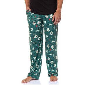 Star Wars Men's Millennium Falcon Death Star Trooper Darth Vader Adult Lounge Sleep Pajama Pants