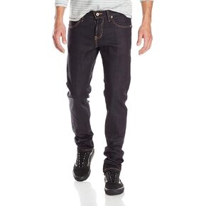 Naked & Famous Denim Men's Super Guy Jean In Deep Indigo Stretch Selvedge