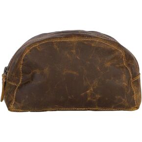 Myra Bag Molten Handsomeness Make-Up Kit (Big) Upcycled Leather S-2258