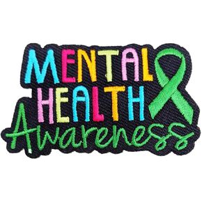 Mental Health Awareness Iron on Patch