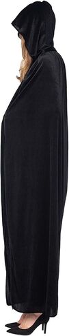 Spooktacular Creations Long Hooded Cloak Velvet Cloak Halloween Women Witch Cape Costume Accessory in Saudi Arabia