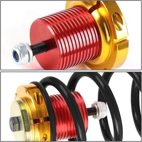 DNA Motoring COIL-HC12SI-BK Suspension Coilover Sleeve Kit [For 12-15 Honda Civic], Black in Saudi Arabia