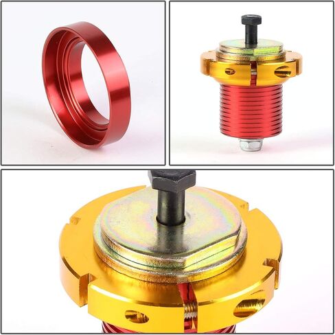 DNA Motoring COIL-HC12SI-BK Suspension Coilover Sleeve Kit [For 12-15 Honda Civic], Black in Saudi Arabia