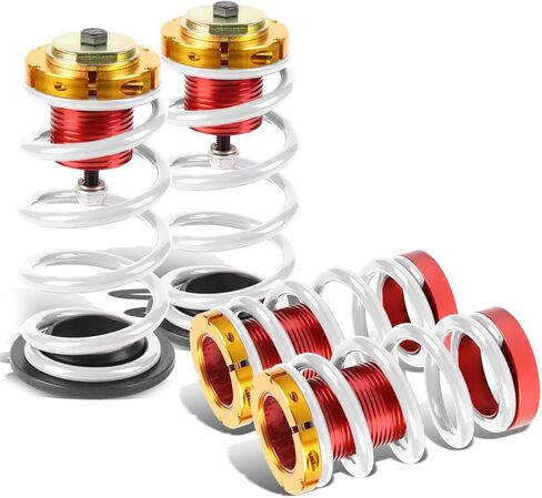 طقم كم كويلوفر للتعليق من DNA Motoring COIL-HC12SI-BK [لسيارة Honda Civic 12-15]، أسود in Kuwait