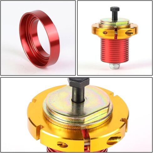 طقم كم كويلوفر للتعليق من DNA Motoring COIL-HC12SI-BK [لسيارة Honda Civic 12-15]، أسود in Kuwait