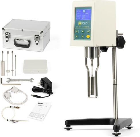 U.S.SOLID Rotary Viscometer Viscosity Meter LCD Display 1-100,000 mPa in Saudi Arabia