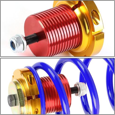 DNA Motoring COIL-HC12SI-BK Suspension Coilover Sleeve Kit [For 12-15 Honda Civic], Black in Saudi Arabia