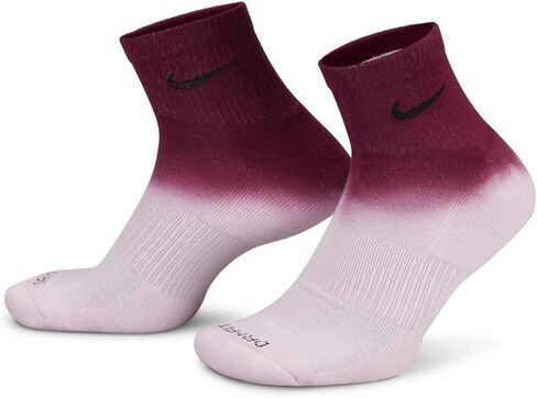 Nike Womens 2 Pack Everyday Plus Cushioned Ankle Socks Medium in Saudi Arabia