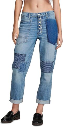 Lucky Brand Women's Mid Rise Boy Jean in Saudi Arabia