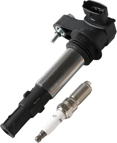 4PCS UF529 Ignition Coils & Iridium Spark Plugs Compatible with 2014-2016 Au-Di Q7 S6 Go-lf Je-tta CC Volk-swagen Allroad & Quattro Eos Replace OE 06E905115E 06H905115B in Saudi Arabia