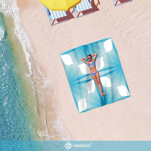 Sand Proof Beach Blanket,Mandala Waterproof Sand Free Beach Mat Boho Large 71"x 60" with Corner Pockets,Portable Mesh Bag for Beach Festival,Picnic and Outdoor Camping in Saudi Arabia