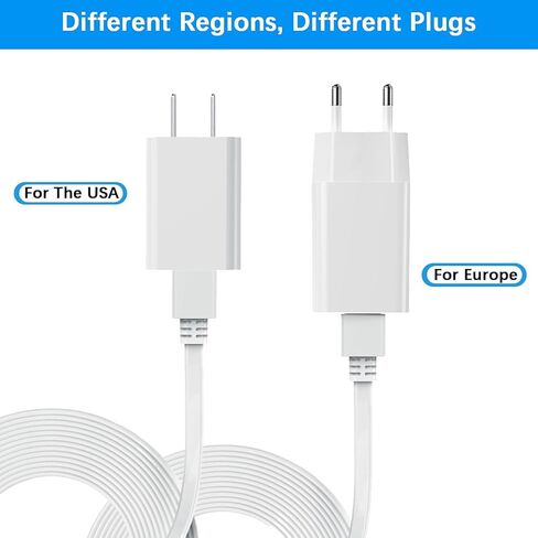 كابل طاقة ومحول Itramax بطول 20 قدمًا متوافق مع كاميرا Blink Outdoor 4، سلك شحن USB مسطح C وميض خارجي من الجيل الرابع، سلك تمديد شاحن مقاوم للماء لكاميرا Blink Outdoor 4 الجديدة باللون الأسود 6M 25 in Kuwait