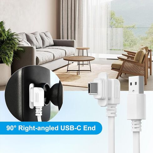 كابل طاقة ومحول Itramax بطول 20 قدمًا متوافق مع كاميرا Blink Outdoor 4، سلك شحن USB مسطح C وميض خارجي من الجيل الرابع، سلك تمديد شاحن مقاوم للماء لكاميرا Blink Outdoor 4 الجديدة باللون الأسود 6M 25 in Kuwait