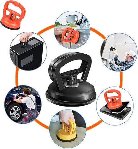WiBtyCo Powerful Car Dent Puller, 3 Pack Suction Cup Dent Removal Kit, Tools for Paintless Repair of Car Body, Glass, Tiles and Moving Objects, Easy to Use in Saudi Arabia