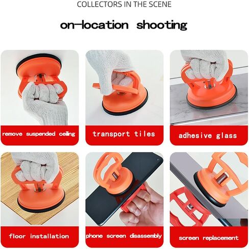WiBtyCo Powerful Car Dent Puller, 3 Pack Suction Cup Dent Removal Kit, Tools for Paintless Repair of Car Body, Glass, Tiles and Moving Objects, Easy to Use in Saudi Arabia