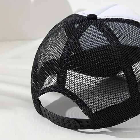 Generic I (Heart) LOVE MY GIRLFRIEND Vintage Retro Style Throwback 80's Novelty Mesh Trucker Snapback Hat Baseball Fishing Cap Black,white in Saudi Arabia