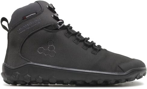 Vivobarefoot Tracker Textile FG2 أحذية المشي لمسافات طويلة للرجال حافي القدمين | مقاوم للماء وخفيف الوزن ومقاوم للثقب | جميع الأحوال الجوية والتضاريس | أحذية أرضية واسعة | اللباس الأزرق in Kuwait