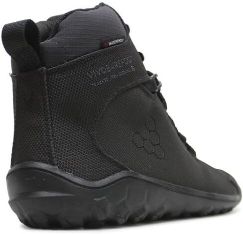 Vivobarefoot Tracker Textile FG2 أحذية المشي لمسافات طويلة للرجال حافي القدمين | مقاوم للماء وخفيف الوزن ومقاوم للثقب | جميع الأحوال الجوية والتضاريس | أحذية أرضية واسعة | اللباس الأزرق in Kuwait