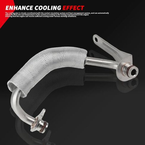 Turbocharger Coolant Line For BMW 125i 220i 320i 428i 520i X3 X4 X5 Replace # 11538663516,11538663517 in Saudi Arabia