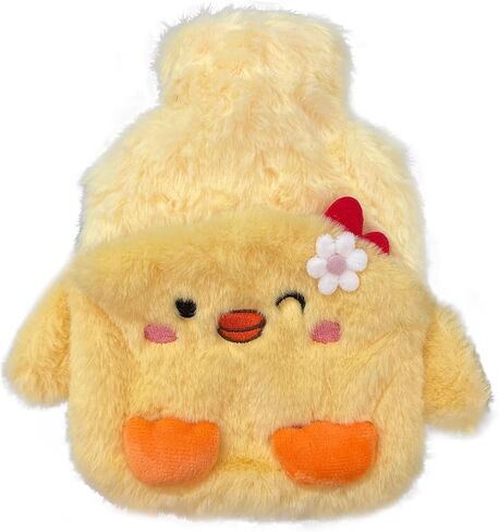 Plush Hot Water Bottle,400ML Hot Water Bag with Plush Cover,Hot Water Bag for Menstrual Cramps, Neck and Shoulder Pain Relief, Hot and Cold Compress, Hand Feet Warmer for Family Friend,Bear in Saudi Arabia