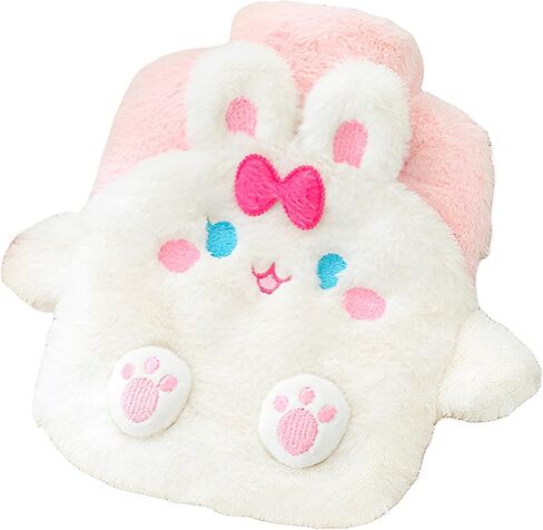 Plush Hot Water Bottle,400ML Hot Water Bag with Plush Cover,Hot Water Bag for Menstrual Cramps, Neck and Shoulder Pain Relief, Hot and Cold Compress, Hand Feet Warmer for Family Friend,Bear in Saudi Arabia