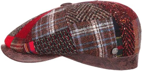 Lierys Carlento Patchwork Flat Cap Men - Made in Italy in Kuwait