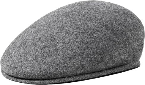 Wool Blend Mens Newsboy Caps, Classic Flat Cap Ivy Cabbie Gatsby Hat Winter Beret Hat for Men in Kuwait