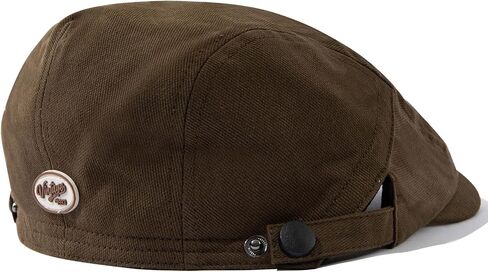 Men's Cotton Flat Ivy Hat Newsboy Driving Hat Cabbie Cap Hooligan Driver Snap Hat Winter Golf Hats Duckbill Ascot Hat in Saudi Arabia