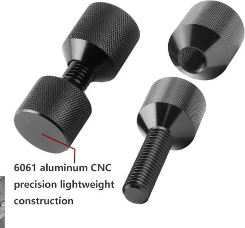 مجموعة دبابيس محاذاة بفتحتين 1-1/8 بوصة متوافقة مع حواف ASME 150LB من ½ بوصة إلى 14 بوصة من الألومنيوم 2 قطعة in Kuwait