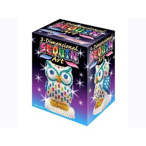 Sequin Art 3D, Cat, Sparkling Arts and Crafts Kit; Creative Crafts for Adults and Kids