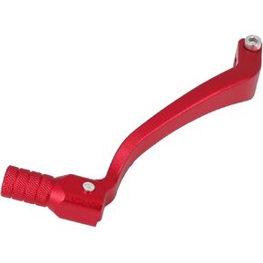 0.39 Inch Aluminum Alloy Motorcycle Shift Lever Folding Gear Shifter Red Automotive Parts