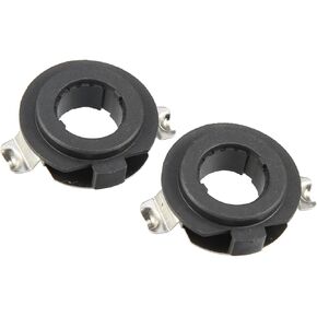 ACROPIX H7 LED Headlight Bulb Holder Adapter Socket Base Holders Clip for Volkswagen Tiguan CC CLA250 for Mercedes Benz GLS450 ML350 GL450 (Pack of 2) Car Parts