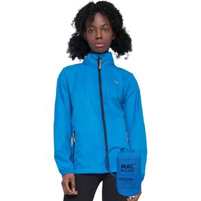 Mac in a Sac Origin 2 Packable Rain Jacket - Womens Lightweight Waterproof and Breathable Raincoat with Hood