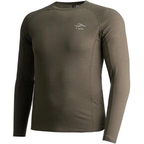 TUO Kinetic Merino 150 Base Layer Long Sleeve Crew Shirt - Durable, Moisture-Wicking and Odor Resistant