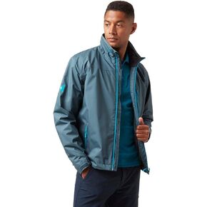 Helly-Hansen Men's Crew Midlayer Fleece Lined Waterproof Windproof Rain Jacket