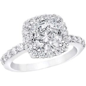 Womens 18k White Gold Gold Plated Cubic Zirconia Eternity Band Ring, Round Cut, Cushion Cut Princess Cut, CZ Eternity Ring For Women,Cz engagement rings