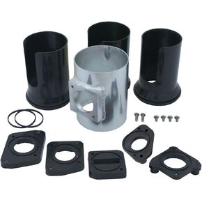 Spectre Performance 9405 3" Aluminum Mass Air Flow Sensor Kit (SPE-9405) , Black